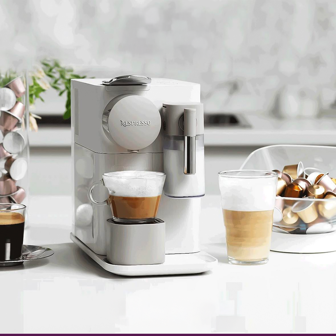 Nespresso Lattissima One (Fehér/Fekete)