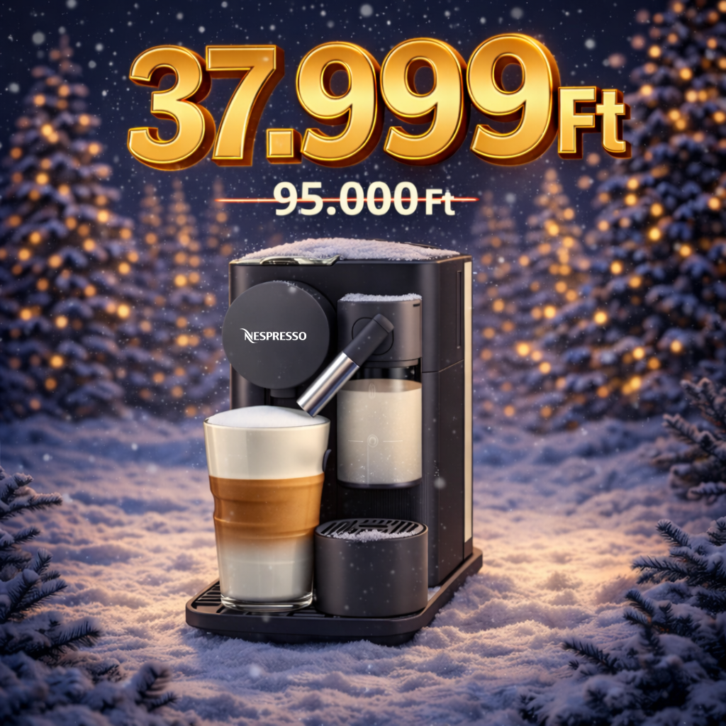 Nespresso Lattissima One (Fehér/Fekete)